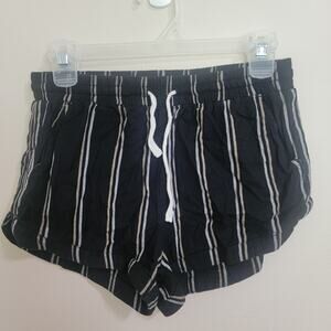 Billabong Black Striped Shorts SZ Small